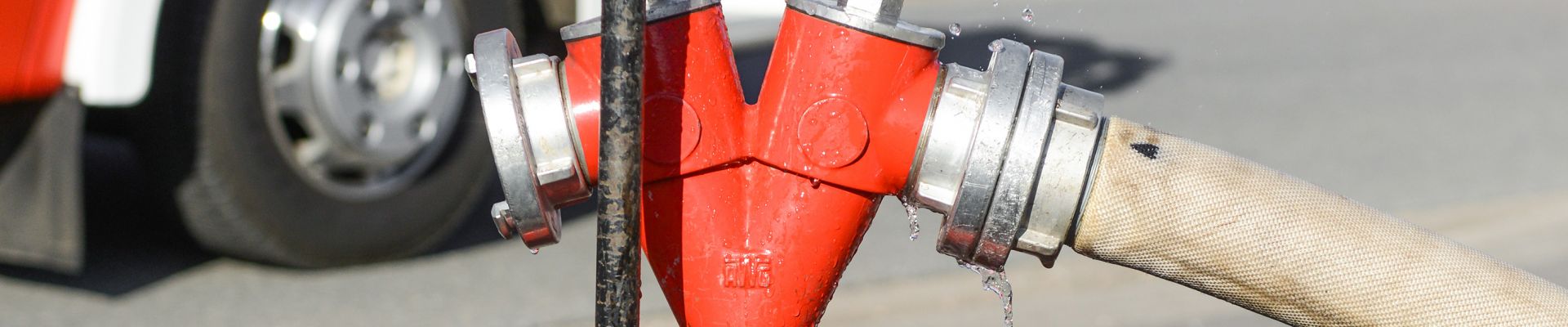 Steigleitungen und Hydranten