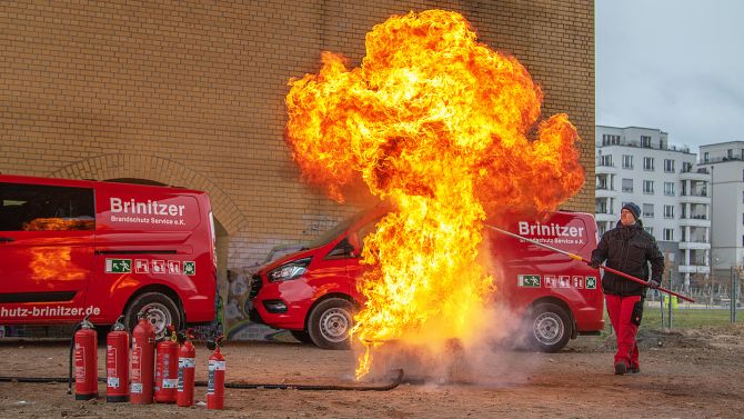 Brinitzer Brandschutz Service Berlin, Feuerlöscher in Berlin